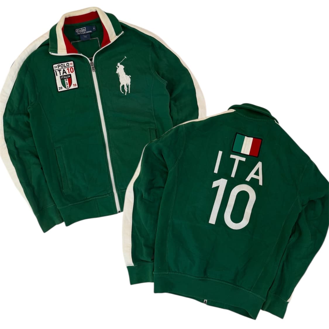 폴로 랄프로렌 빅포니 치프키프 이탈리아 코튼 져지 그린 상품이미지1