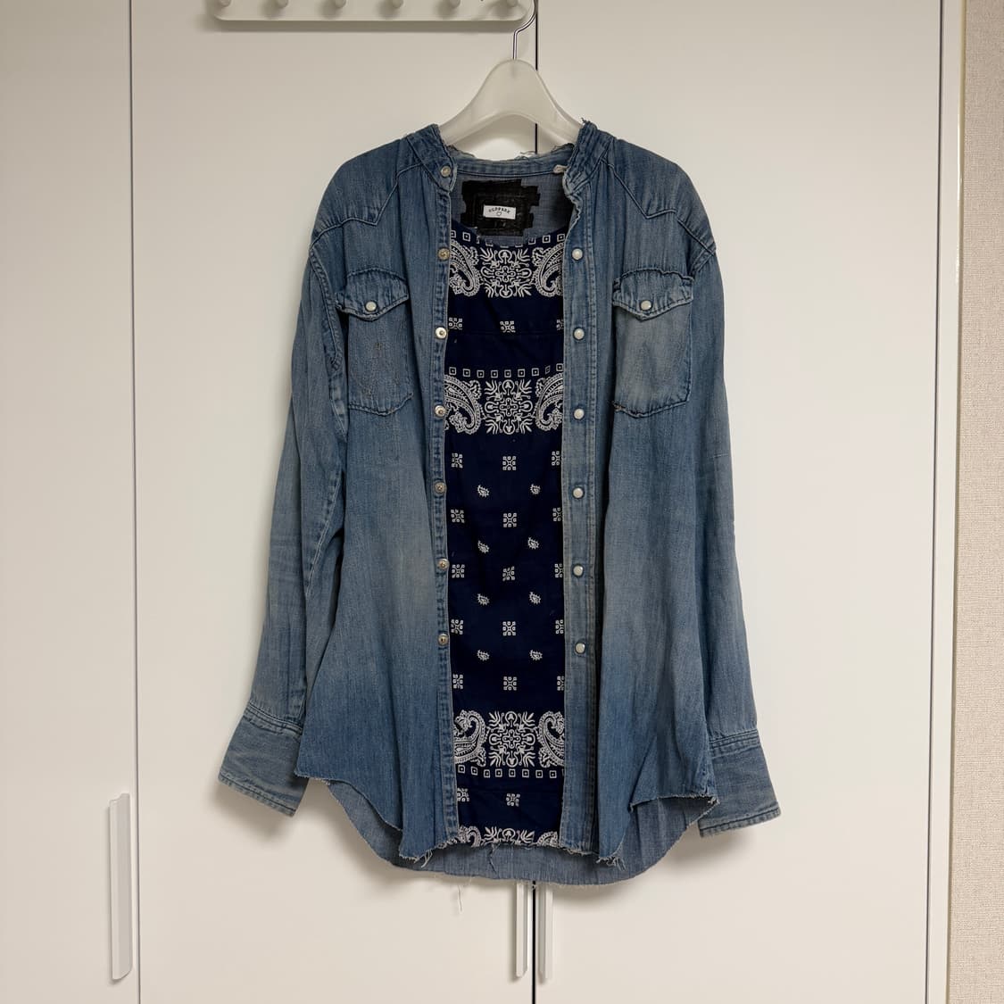 oldpark 올드팤 반다나 데님셔츠 상품이미지1