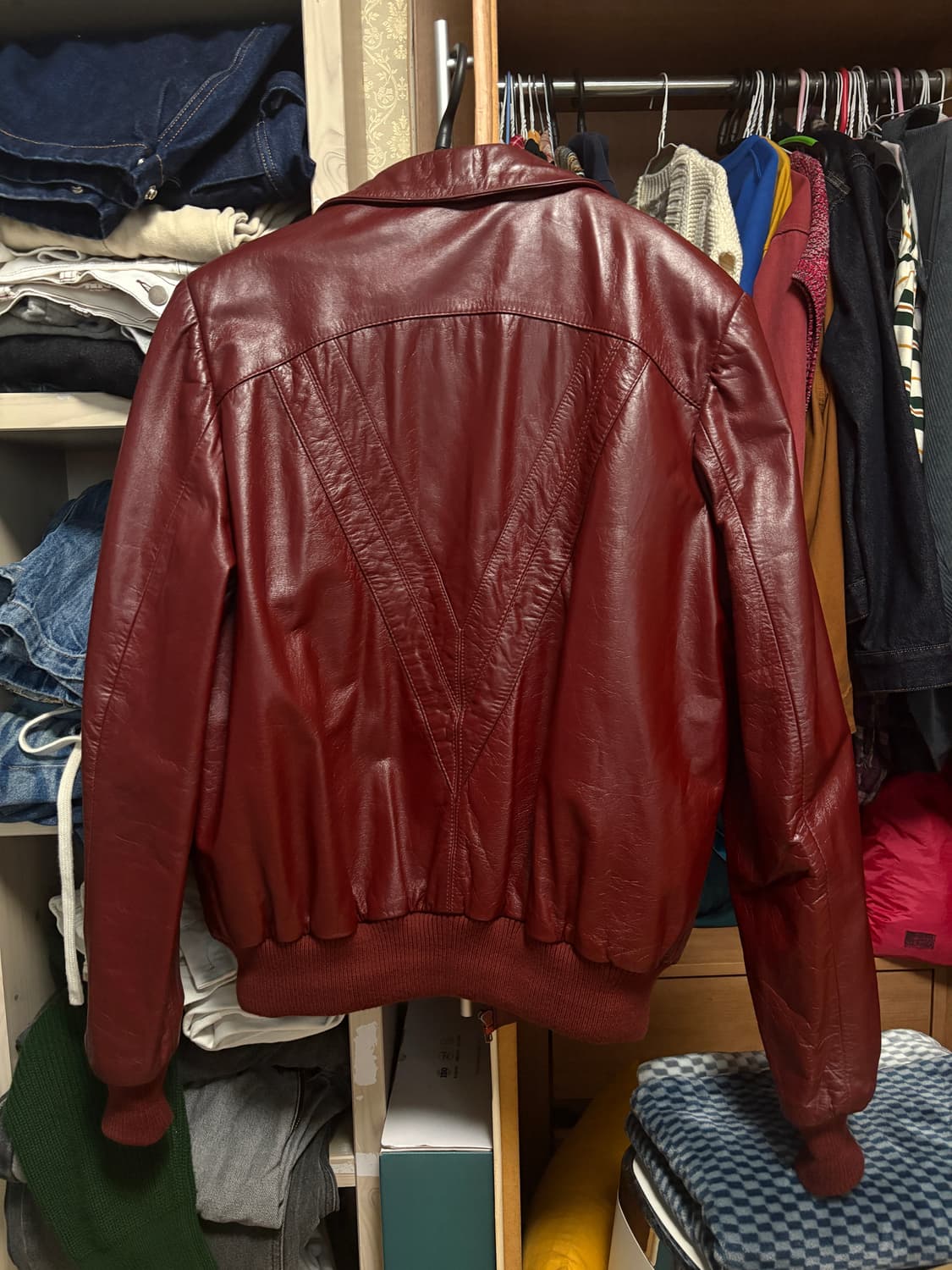 Berman’s vintage leather jacket 상품이미지2