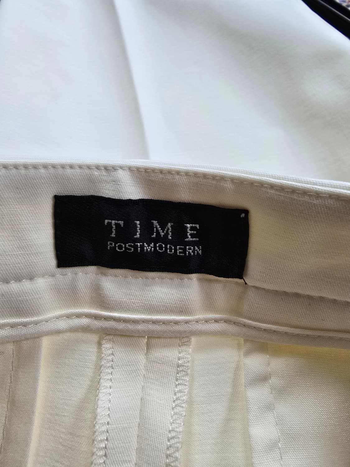 타임 아이보리 여성 슬랙스 (1850) 상품이미지3