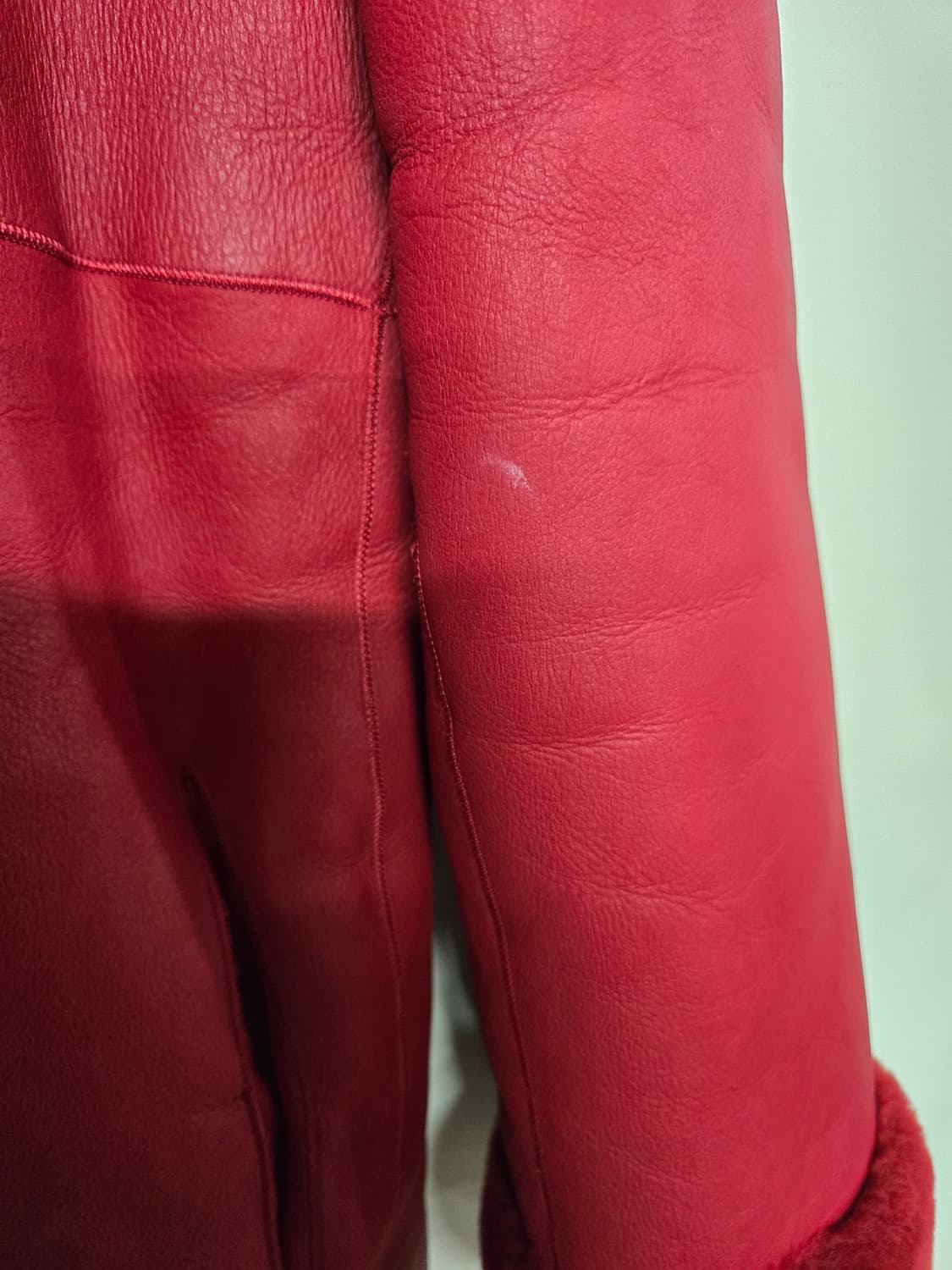 CelebShop edition 레드 천연 양모 코트 66 상품이미지7