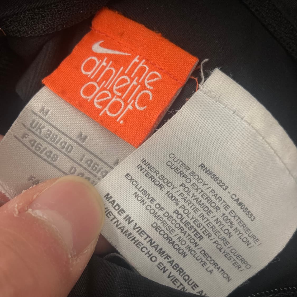 나이키 양면 후리스 바람막이 자켓 상품이미지10