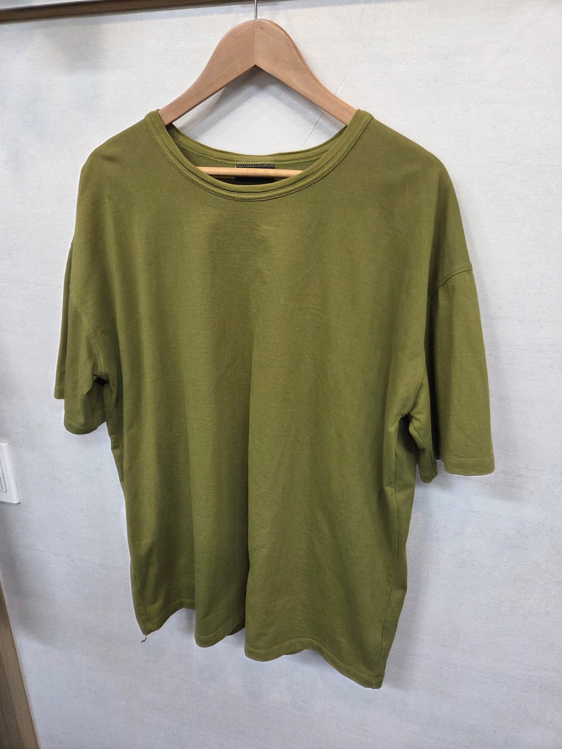 볼란테 레터링 자수로고 반팔 1사이즈 대략 xl 상품이미지6