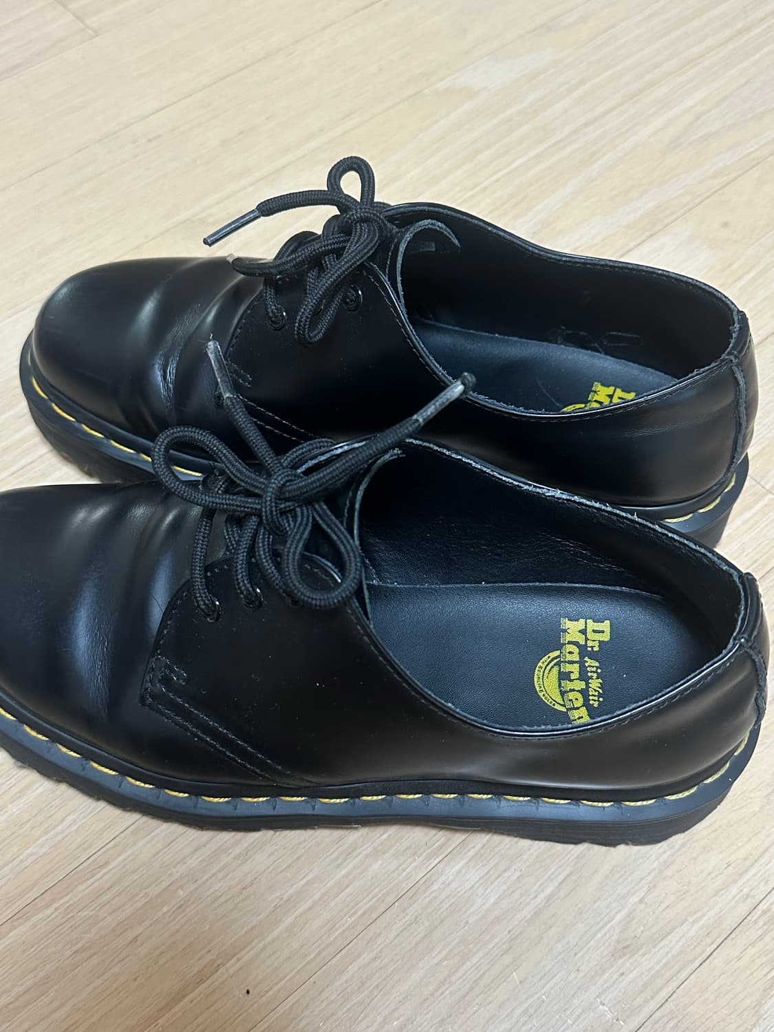 닥터마틴 1461 3홀 벡스 블랙 스무스 250 상품이미지4