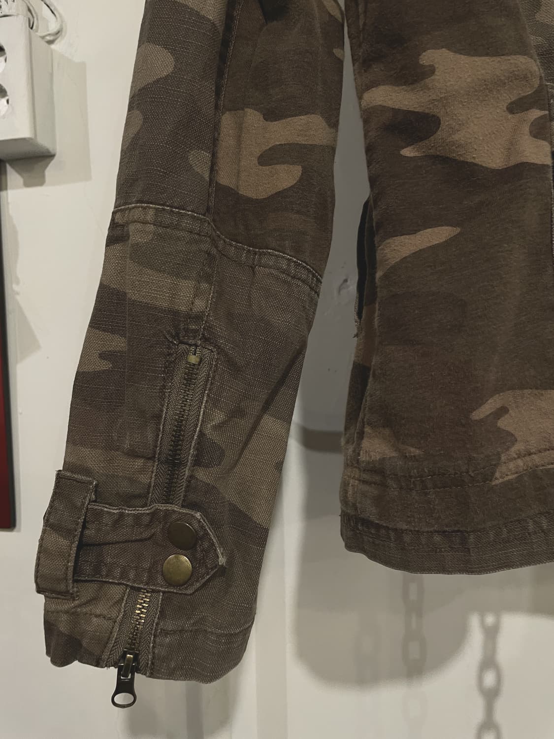 prd 유틸리티 카모 밀리터리 자켓 y2k 상품이미지6