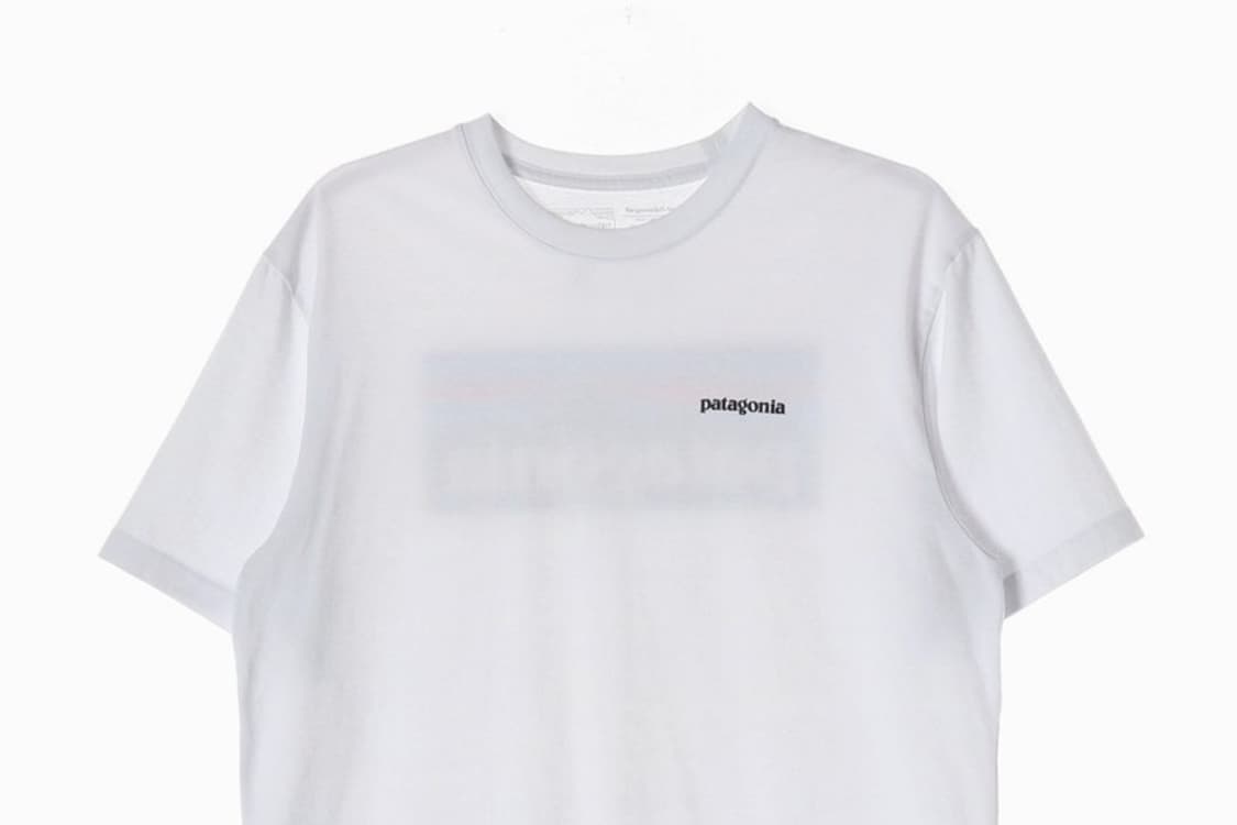 파타고니아 P-6 로고 리스폰서빌리티 반팔 티셔츠 화이트 L 상품이미지3