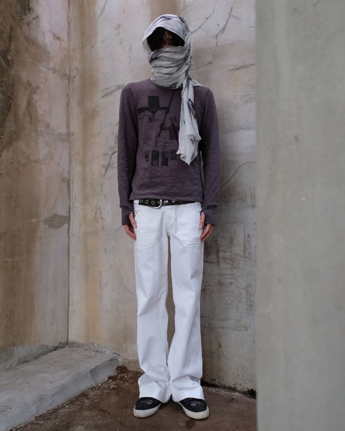 Incision slub long sleeve 상품이미지4