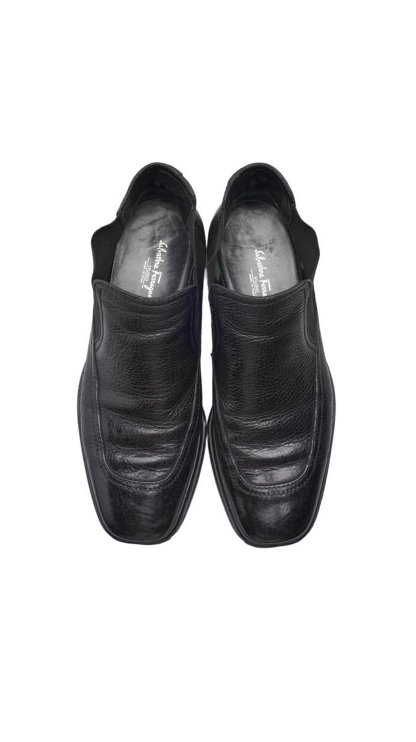 살바토레 페라가모 카프스킨 앵클 구두 부츠 265 상품이미지2