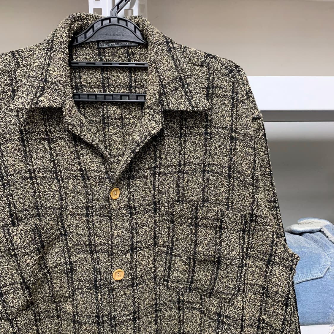 [L] 베르사체 플란넬 셔츠 상품이미지1