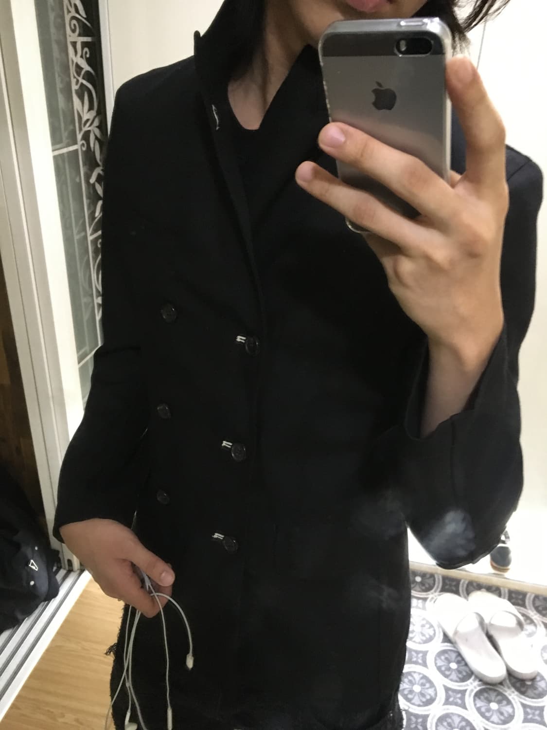 꼼데 가르송 셔츠2009 더블 브레스티드 블레이져 상품이미지2