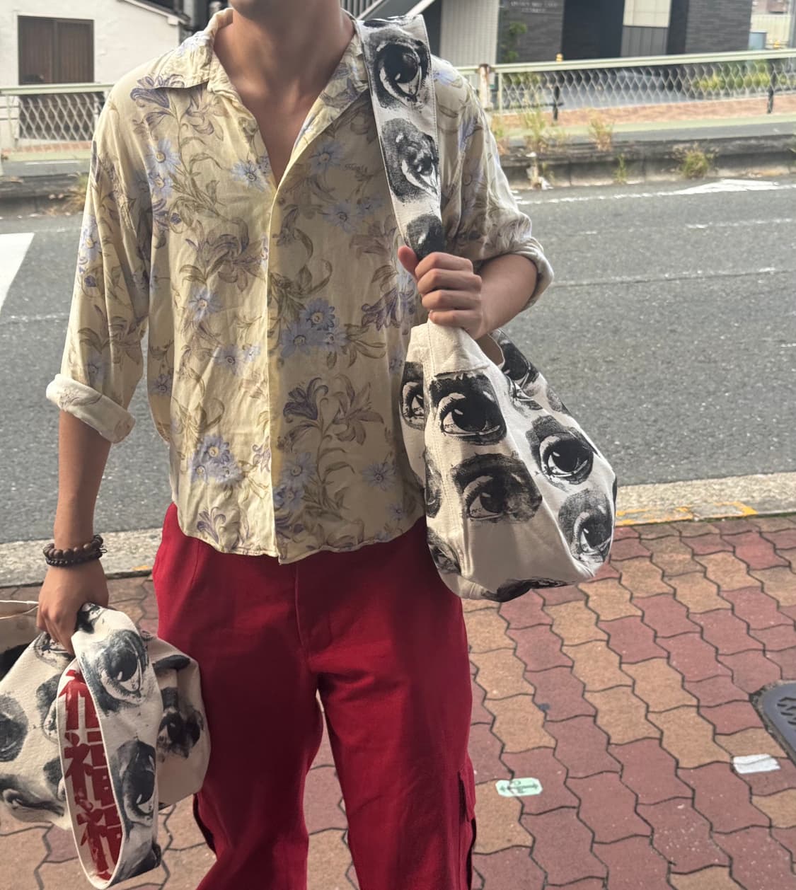 eyes 캔버스백 상품이미지3