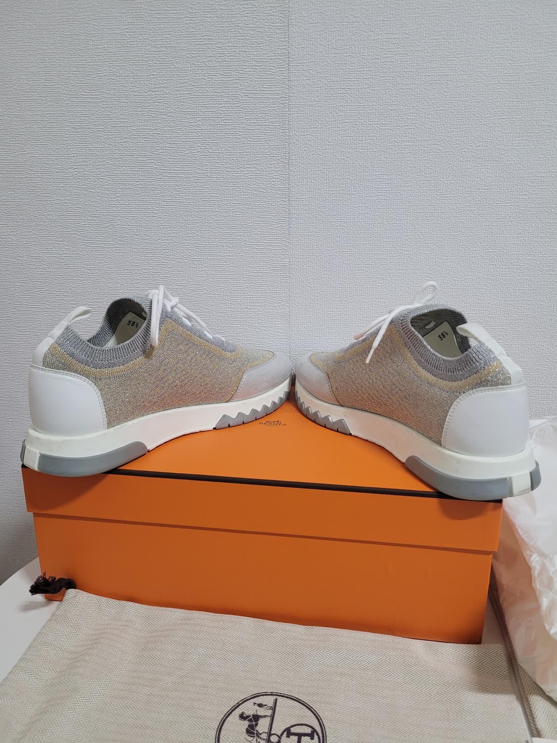 에르메스 실버 펄 어딕트 스키커즈 상품이미지6