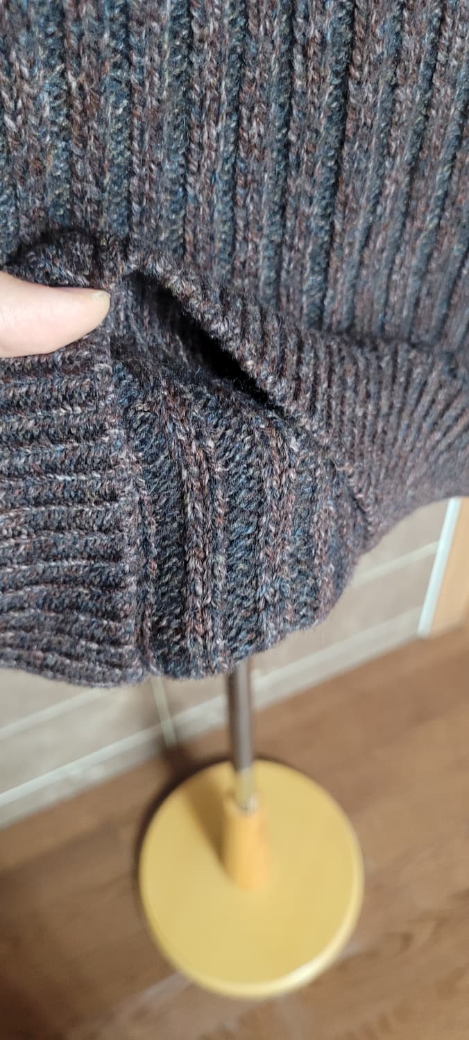 KEN COLLECTION 남성 하프집업 니트 105(모48) 상품이미지8