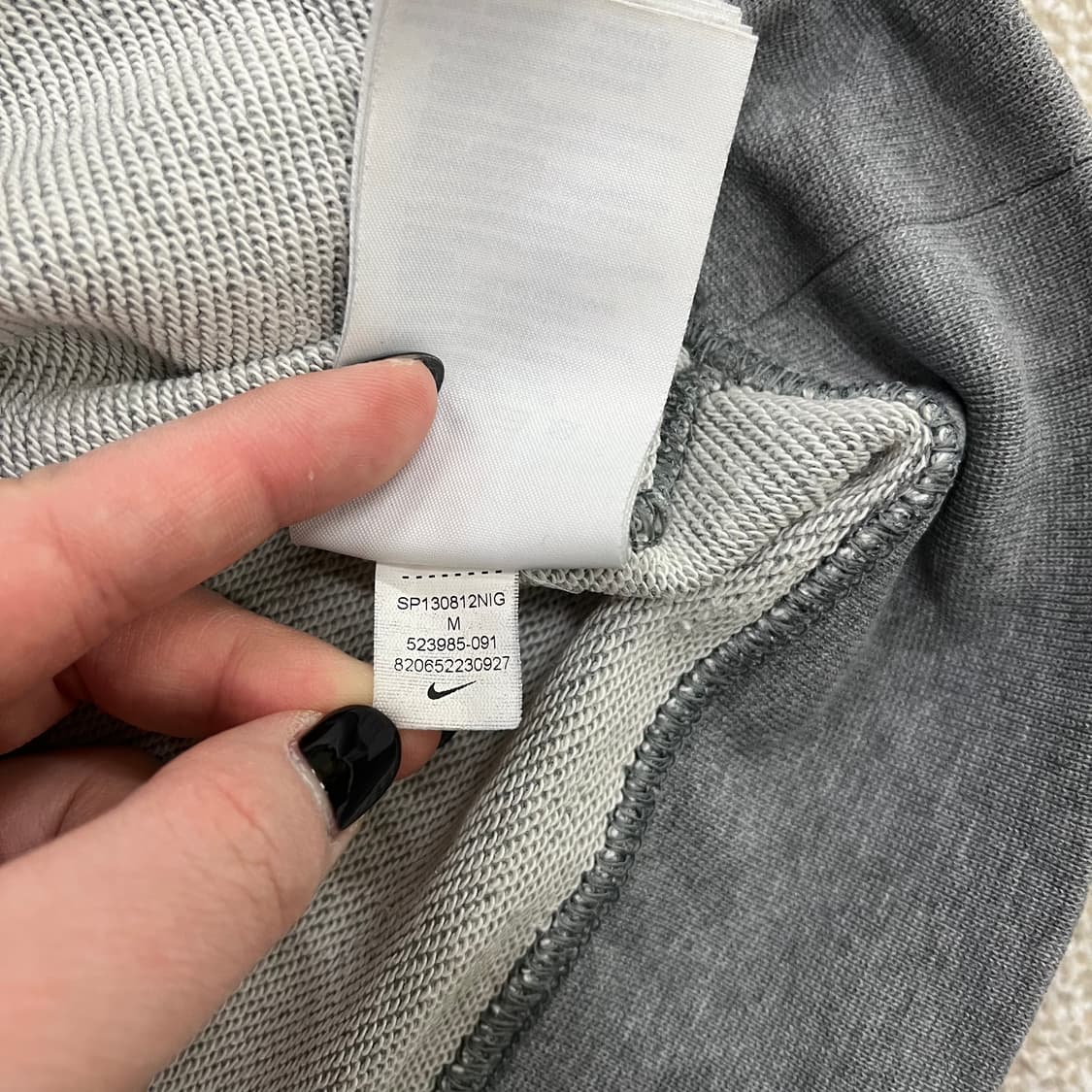 M 나이키 프린팅 맨투맨 스웻셔츠 0209M1 상품이미지4