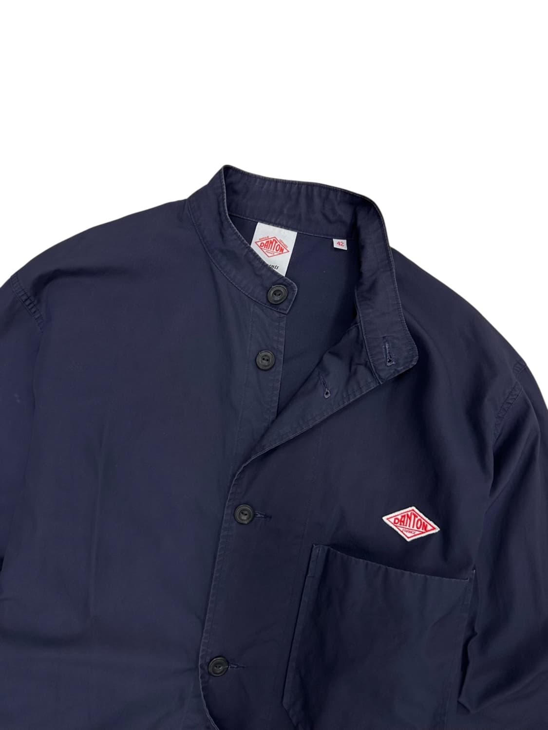 단톤 스탠드 칼라재킷 네이비 (42) 상품이미지2