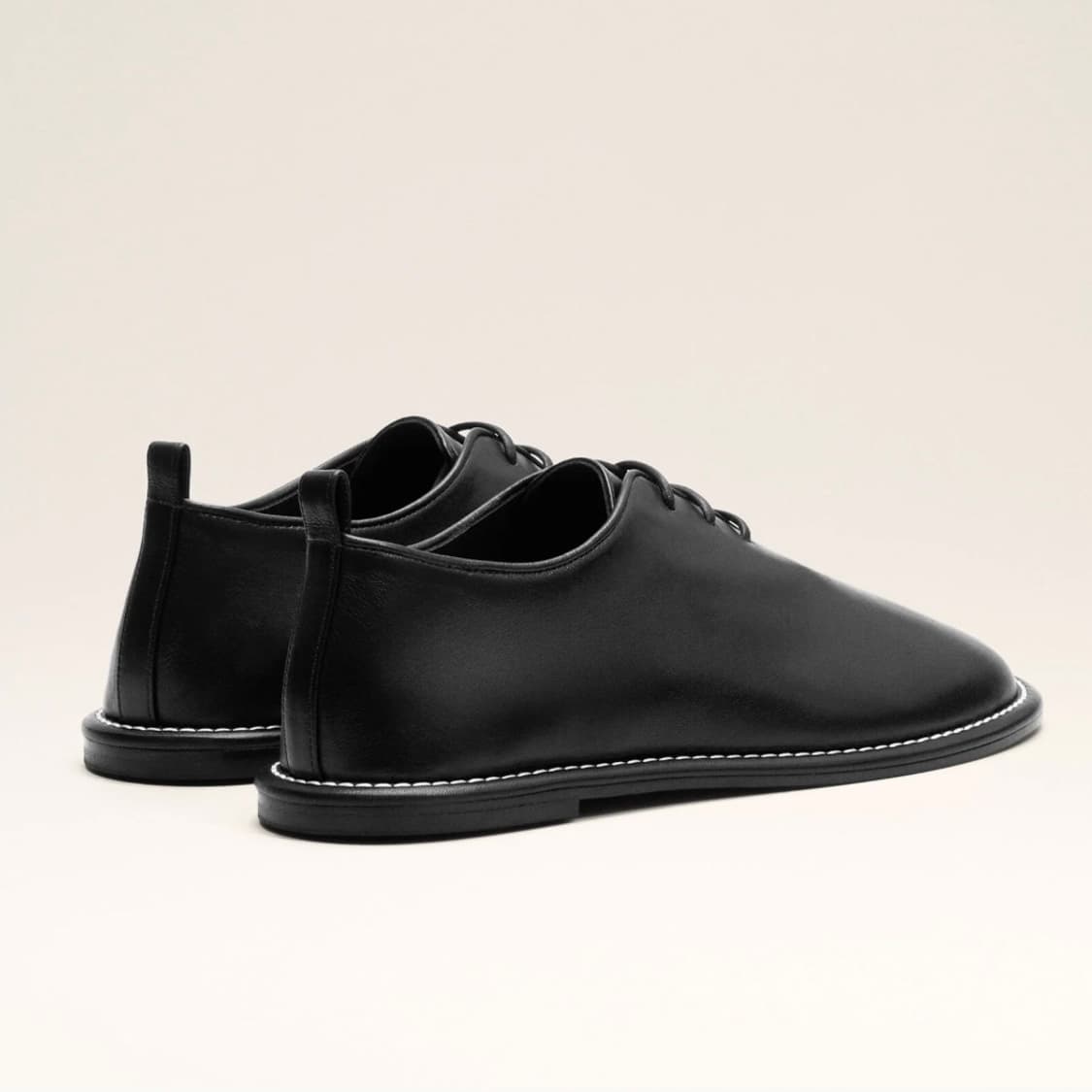 [41,42,43]아미 AMI 26ss 미디 더비 슈즈/블랙 상품이미지4