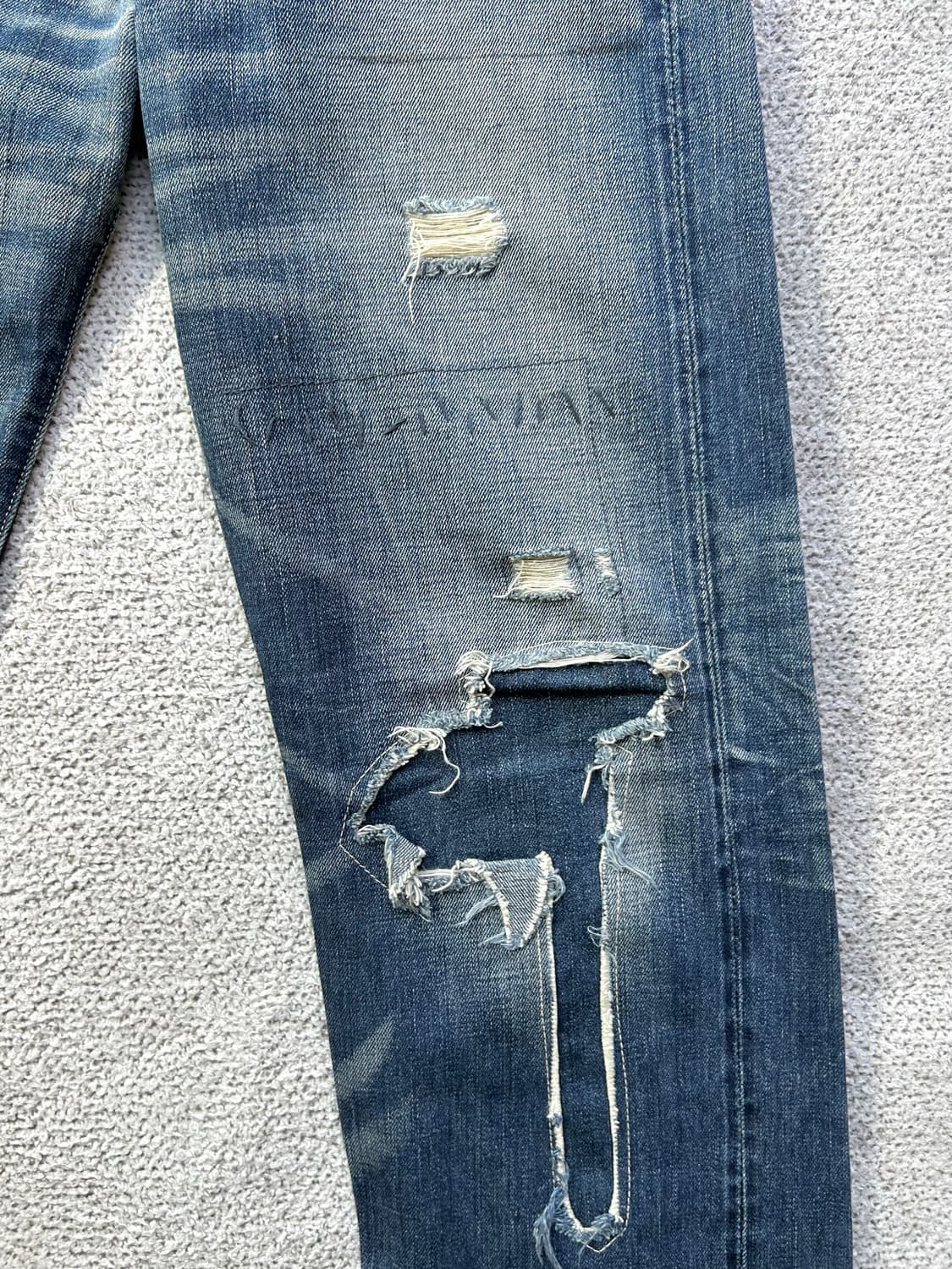  32] Levi's 501 리바이스 레귤러 핏 데님팬츠 W32 L36 상품이미지5