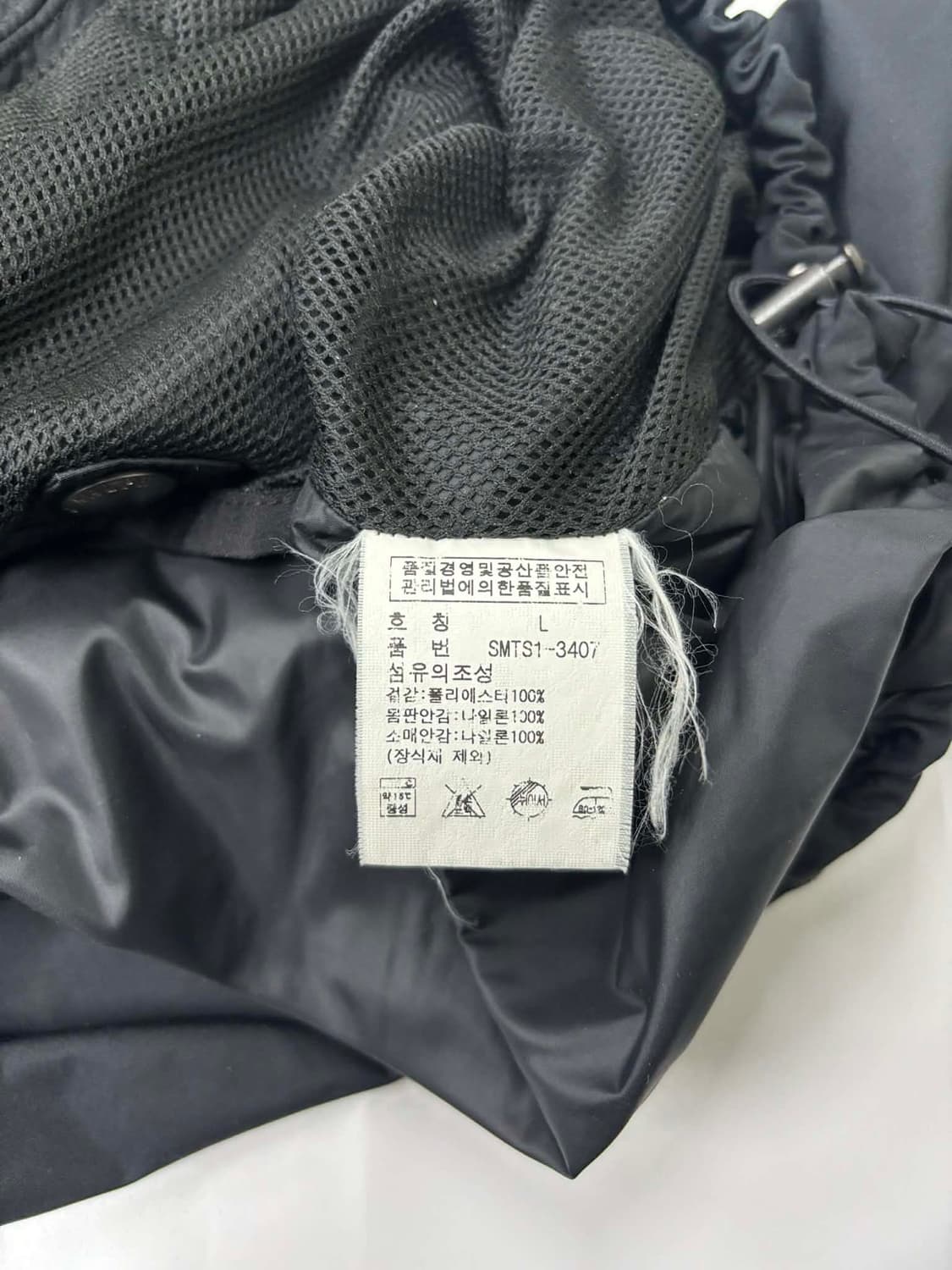 폴로 랄프로렌 블랙 윈드브레이커 자켓 바람막이 희귀져지(L) 상품이미지5