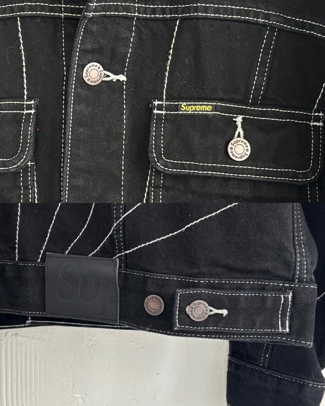 Supreme 슈프림 23FW 레이디얼 자수 트러커  상품이미지9