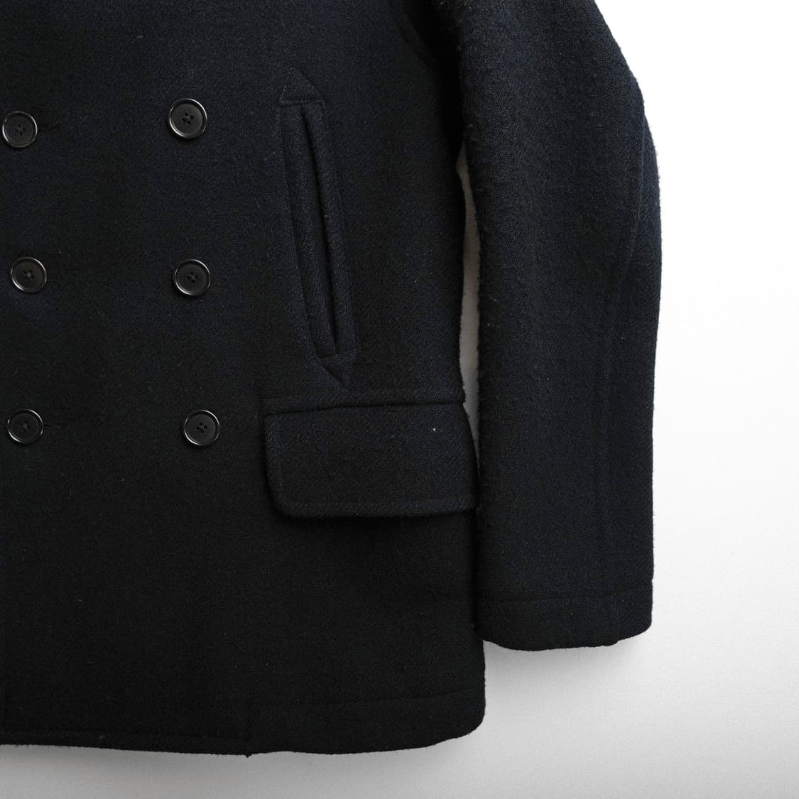 MHL 울 피 코트 - 네이비 S 사이즈  ( 추천 44-55 ) 상품이미지6