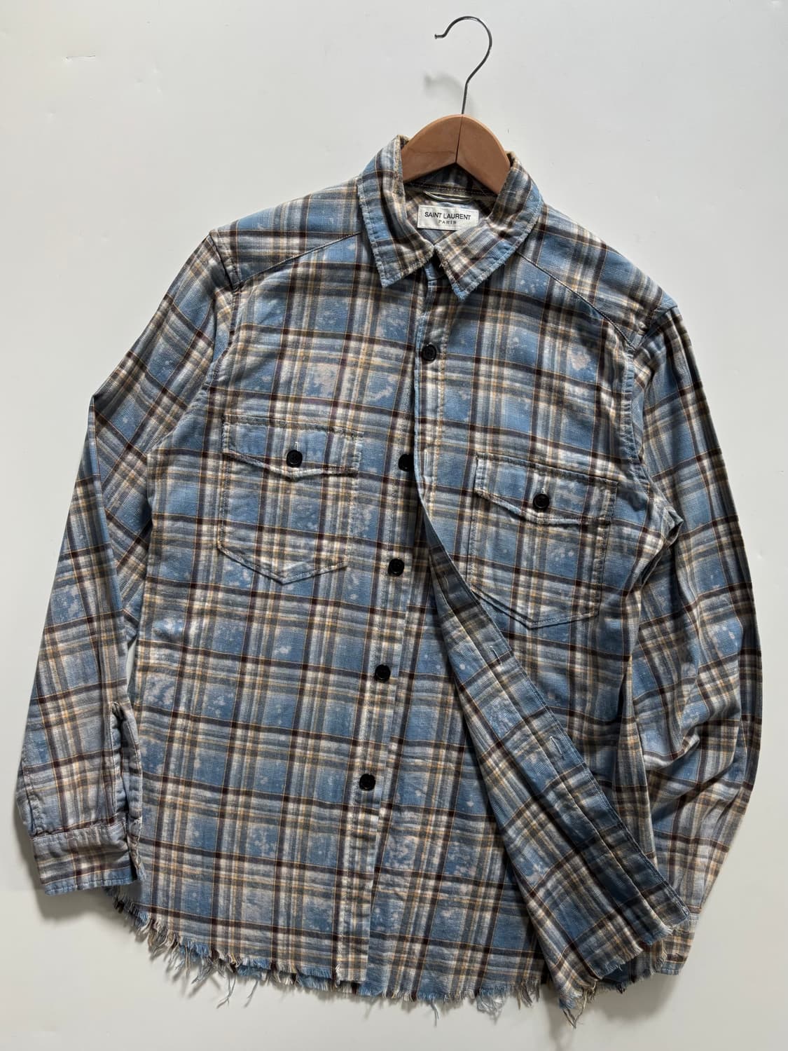 Saint Laurent Paris 생로랑 블리치드 셔츠 상품이미지1