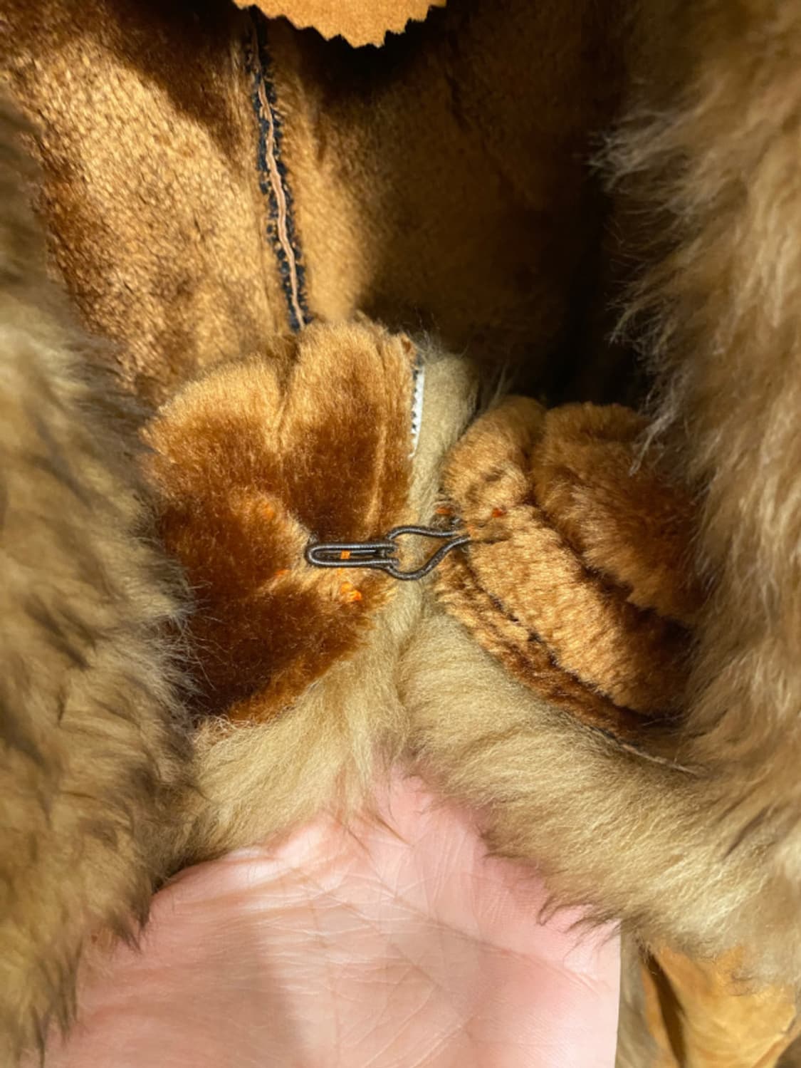 VTG mustang suede fur coat 무스탕 퍼 코트 상품이미지7