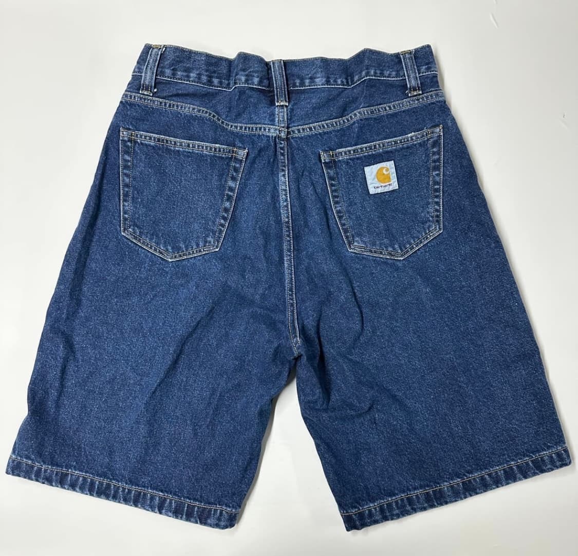 칼하트 랜든 데님 쇼츠 버뮤다 상품이미지2