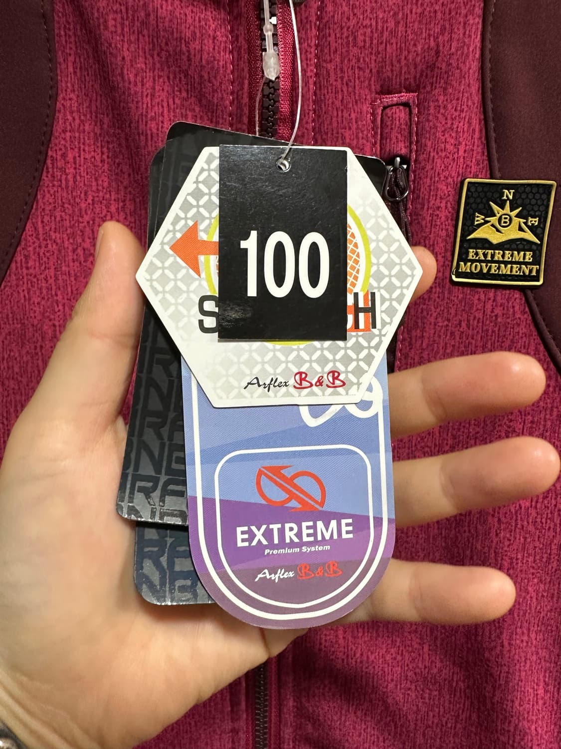 아펙스비앤비(Arflex B&B) 익스트림 소프트쉘 아웃도어 자켓 100 상품이미지10
