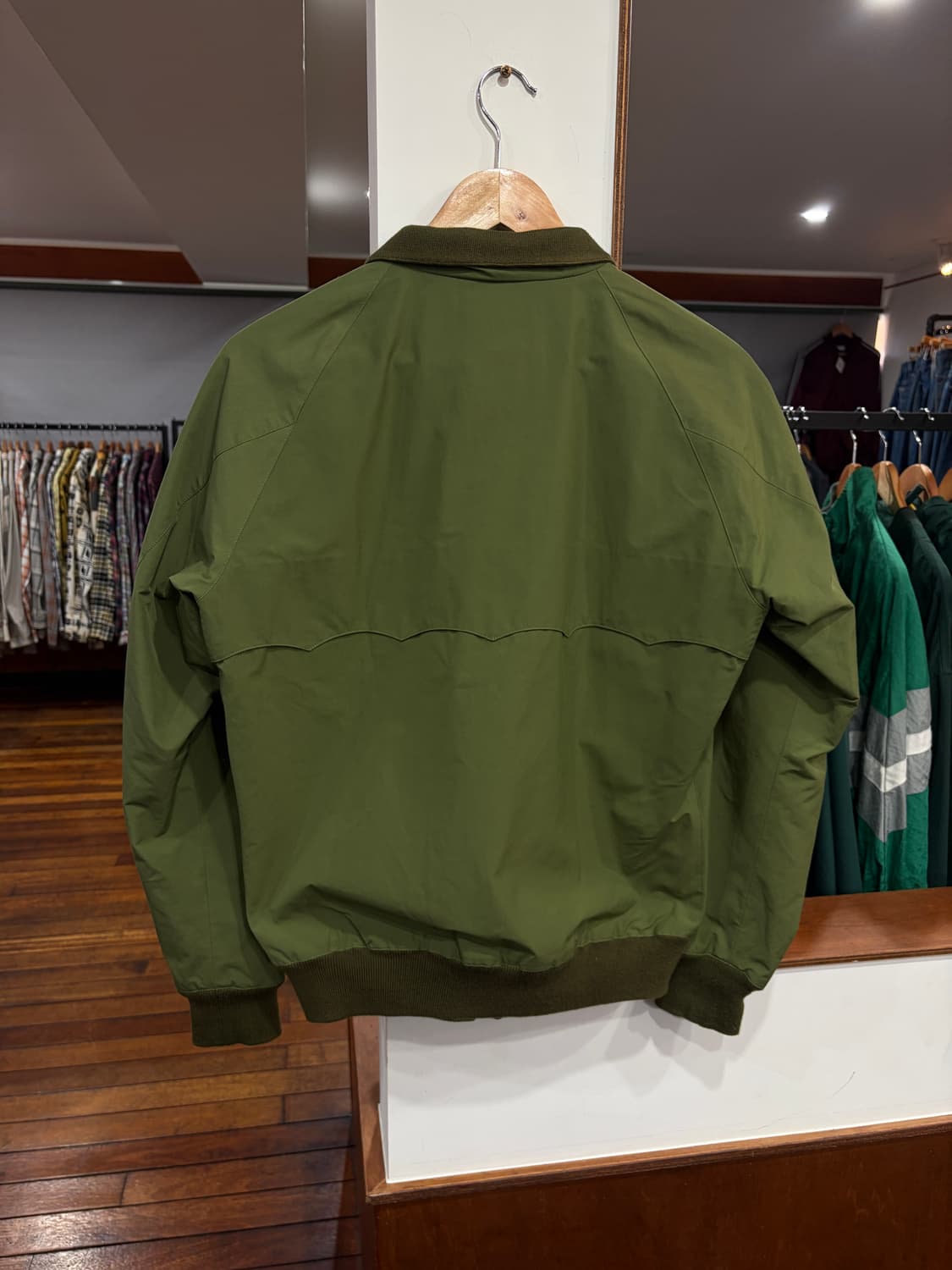 바라쿠타 G9 오리지널 헤링턴 자켓 올리브 그린 36 상품이미지6