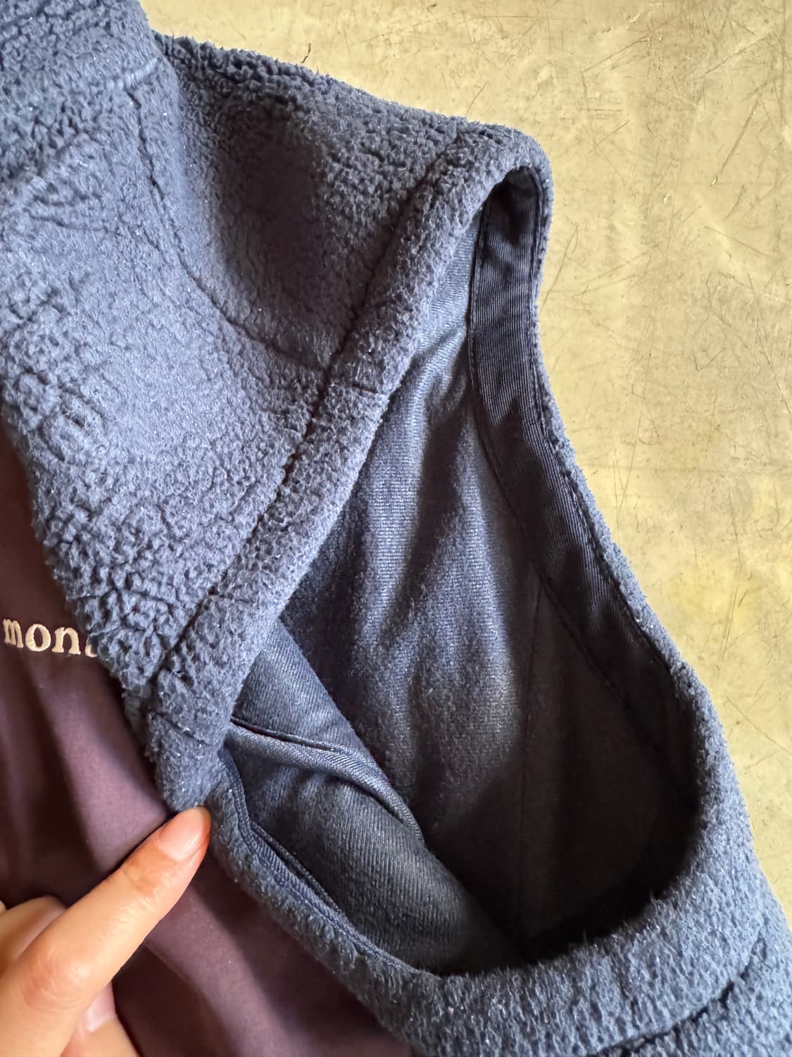 몽벨 플리스 조끼 상품이미지8