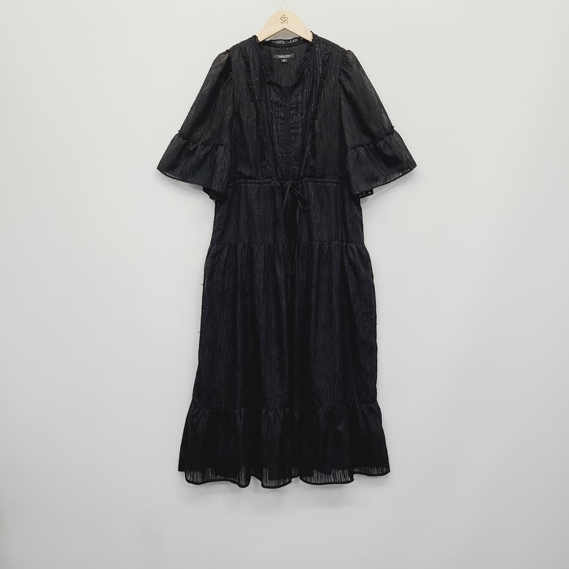 ​써스데이아일랜드 테슬 포인트 티어드 롱 원피스 (M 상품이미지2