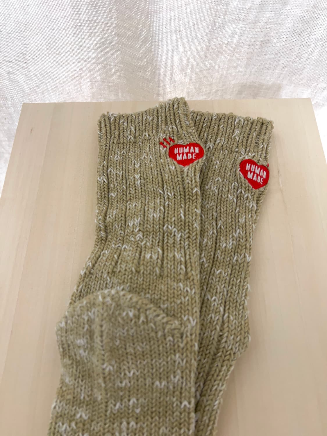 휴먼메이드 양말 LOW GAUGE RIB SOCKS 상품이미지1
