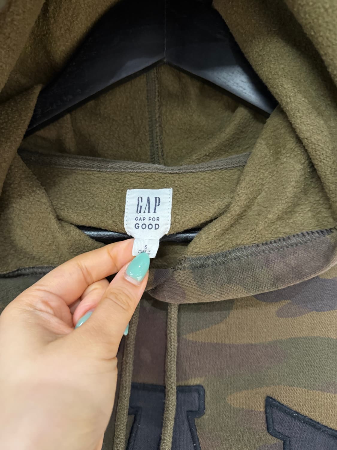 Gap camo pattern hoodie 상품이미지7