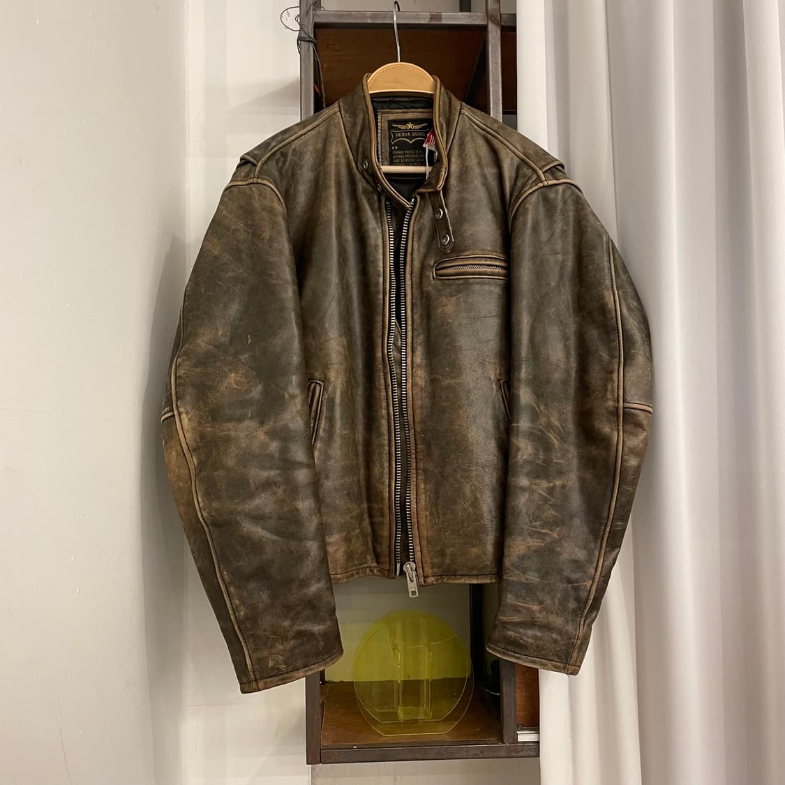 Human Being 소가죽 자켓 상품이미지1