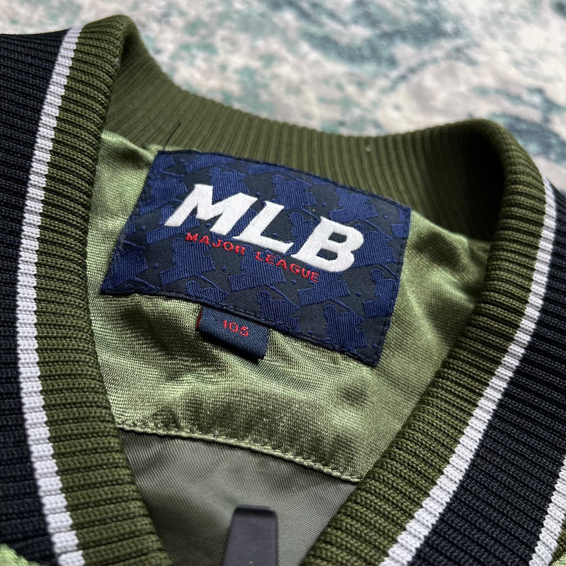 MLB 엠엘비 올드스쿨 메이저리그 스카쟌 집업 점퍼(105) 상품이미지3