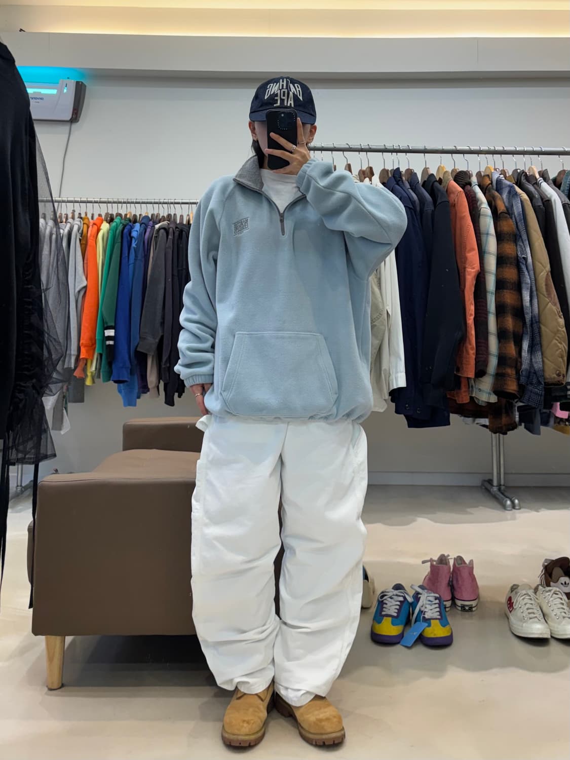 마리떼프랑소와저버 플리스 아노락 상품이미지5