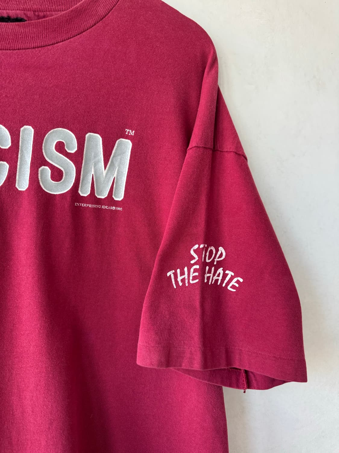 90s ‘Eracism’ 티셔츠 상품이미지5