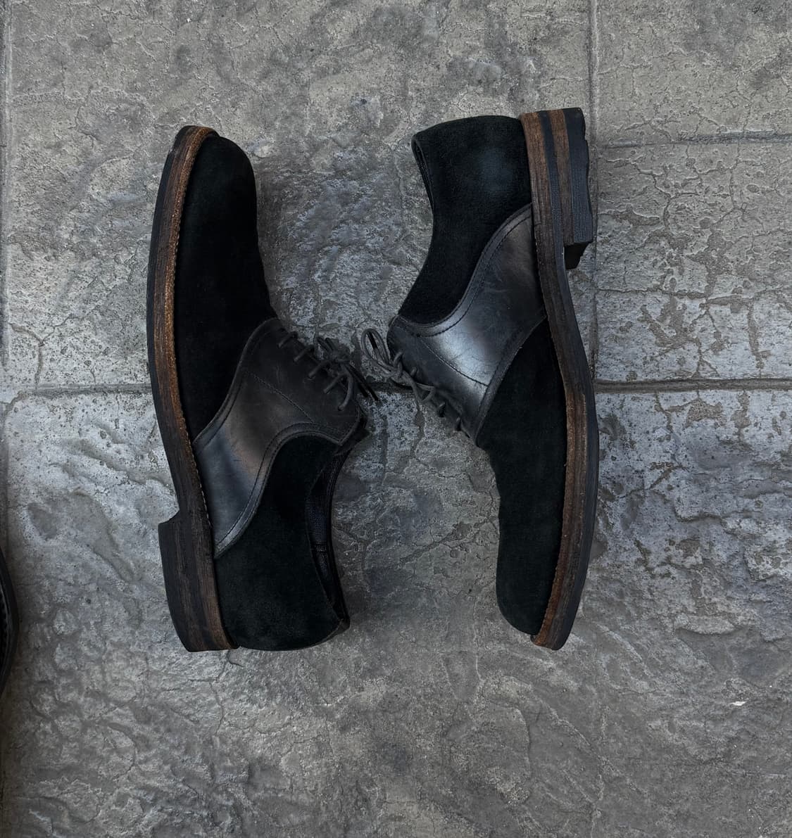 꼼데가르송 옴므 레더 스웨이드 도킹슈즈 상품이미지3