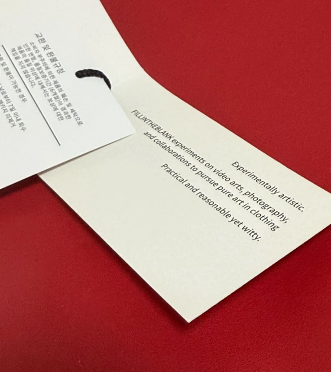 새상품) FILLINTHEBLANK 숄더 백  상품이미지3