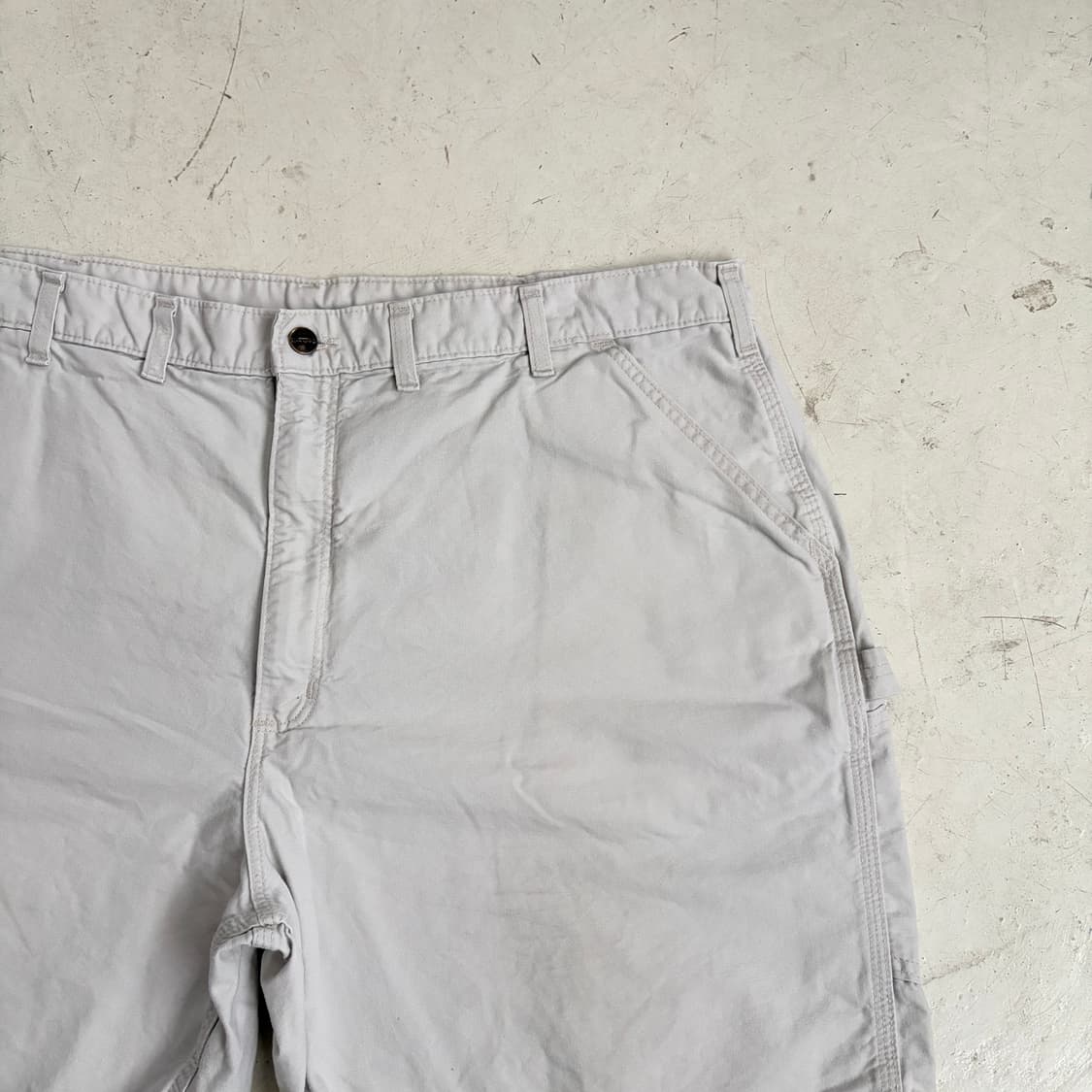 칼하트 빈티지 카펜터 워크 반바지 44 상품이미지4