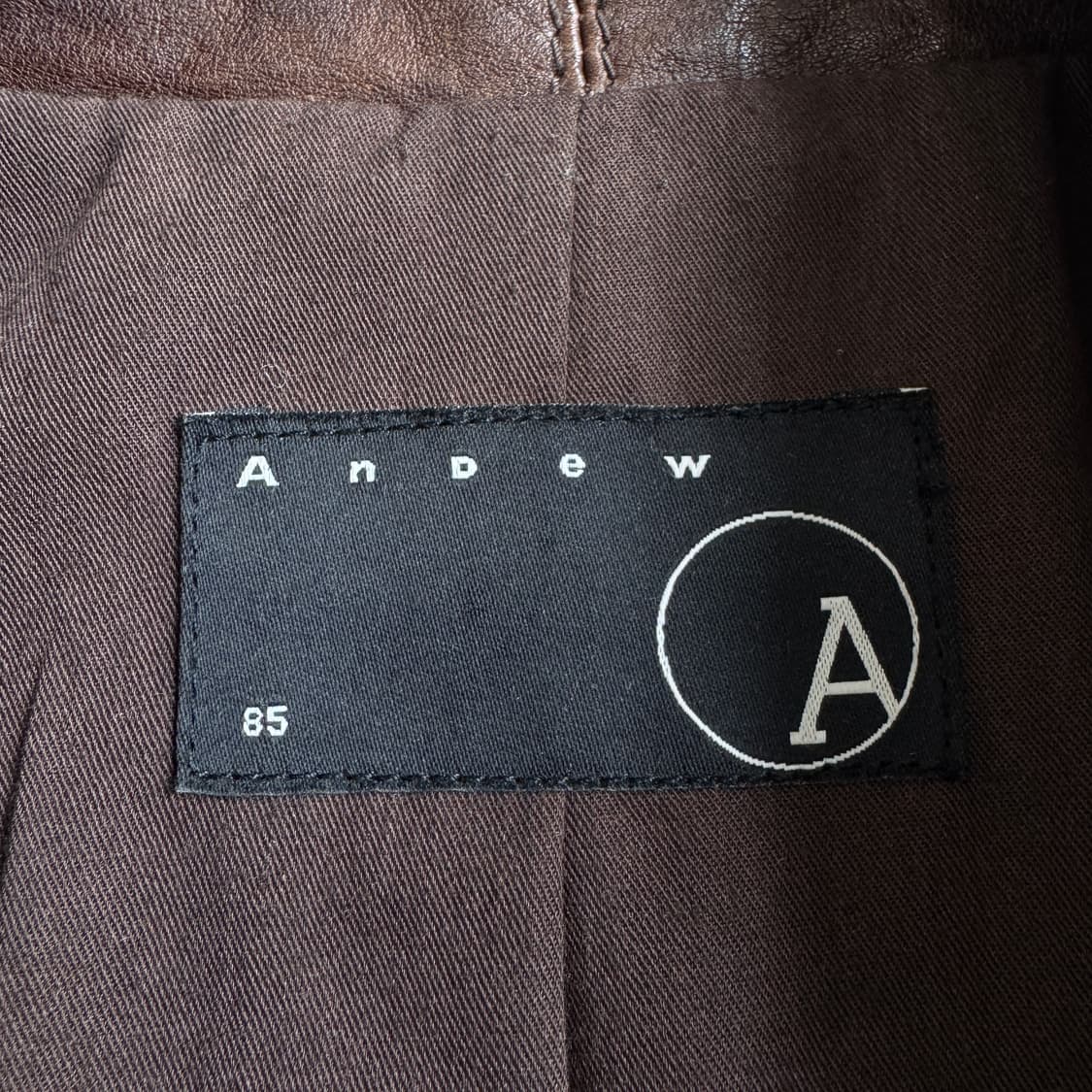 사선 바이커 딱붙 리얼레더 양가죽 릭오웬스맛 가죽자켓 상품이미지8