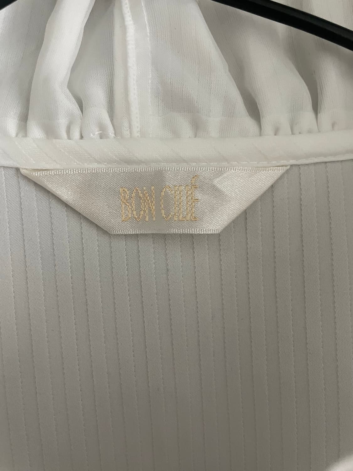 락시크 락펑크 나나 화이트 빤딱 프릴 스트라이프 블라우스 상품이미지3