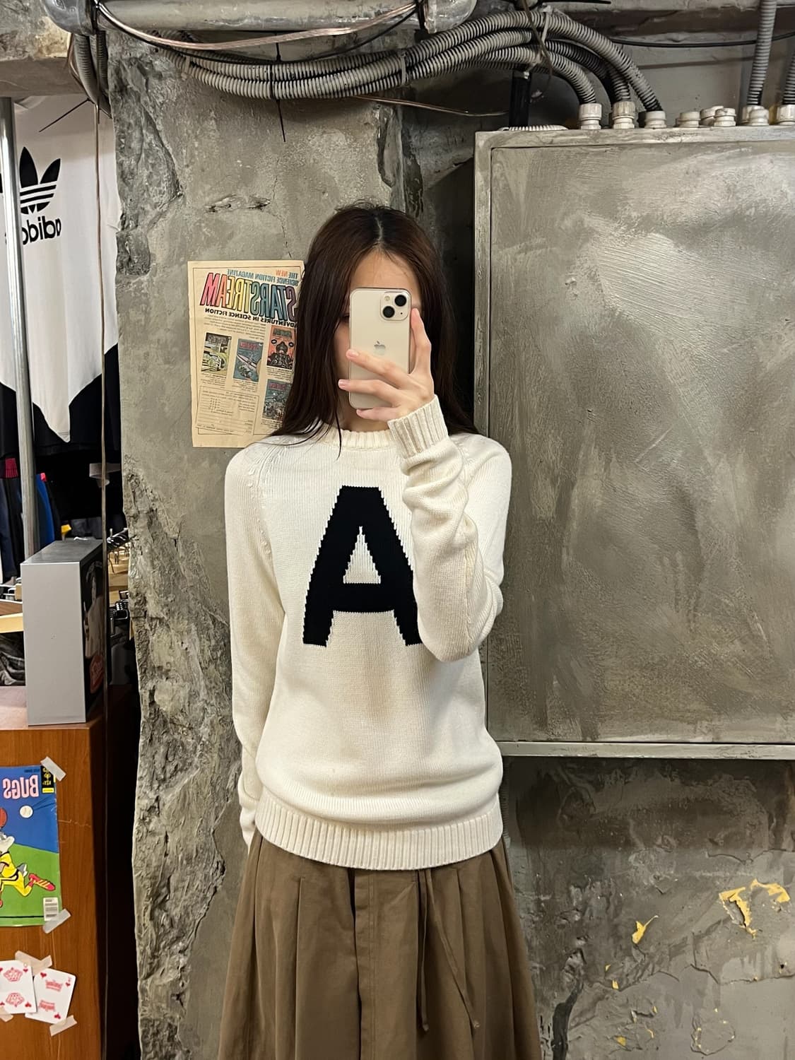 조르지오 아르마니 니트 아이보리 #csz769  상품이미지2