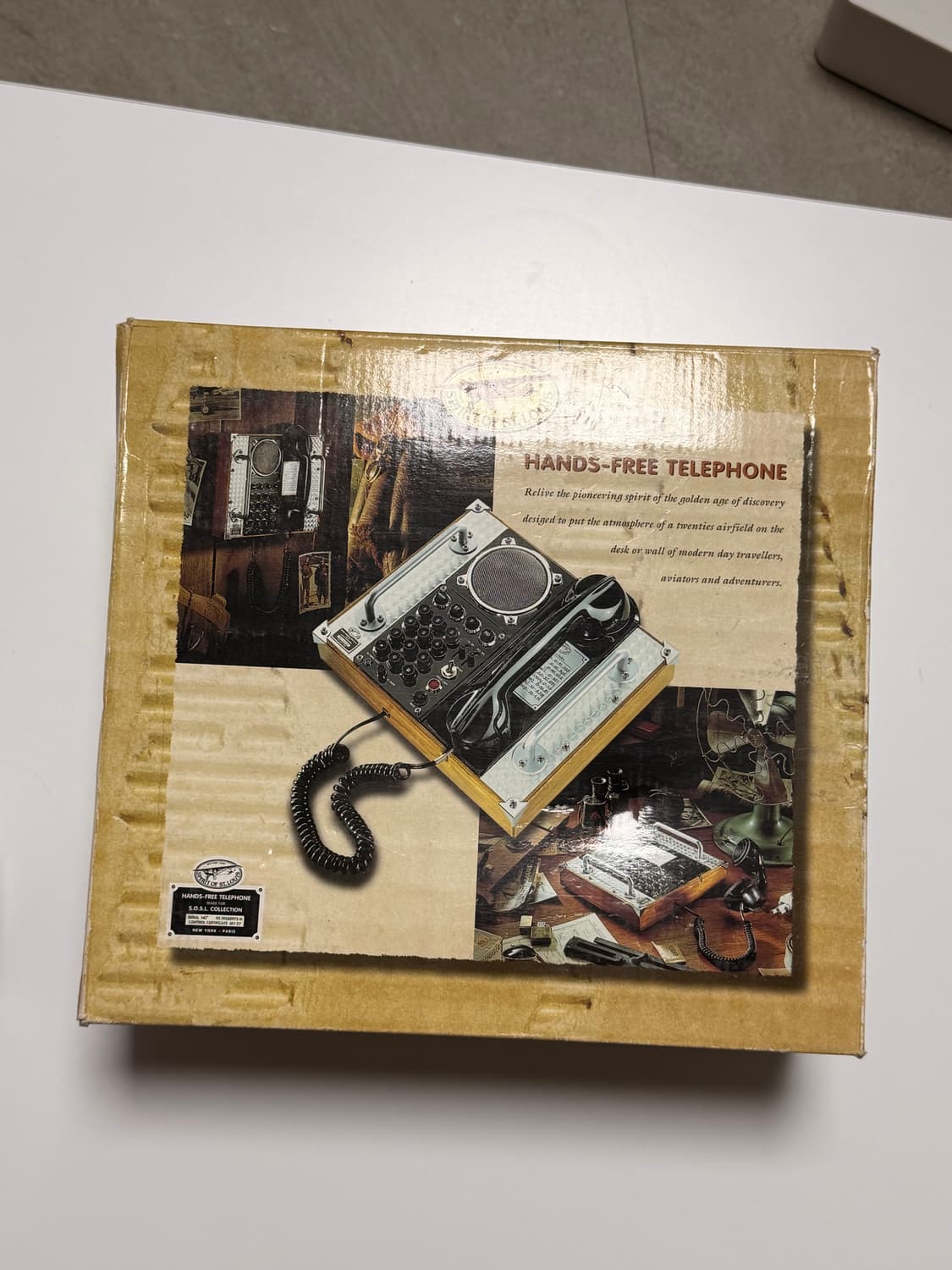 빈티니 항공기 디자인 전화기 오브제 상품이미지3