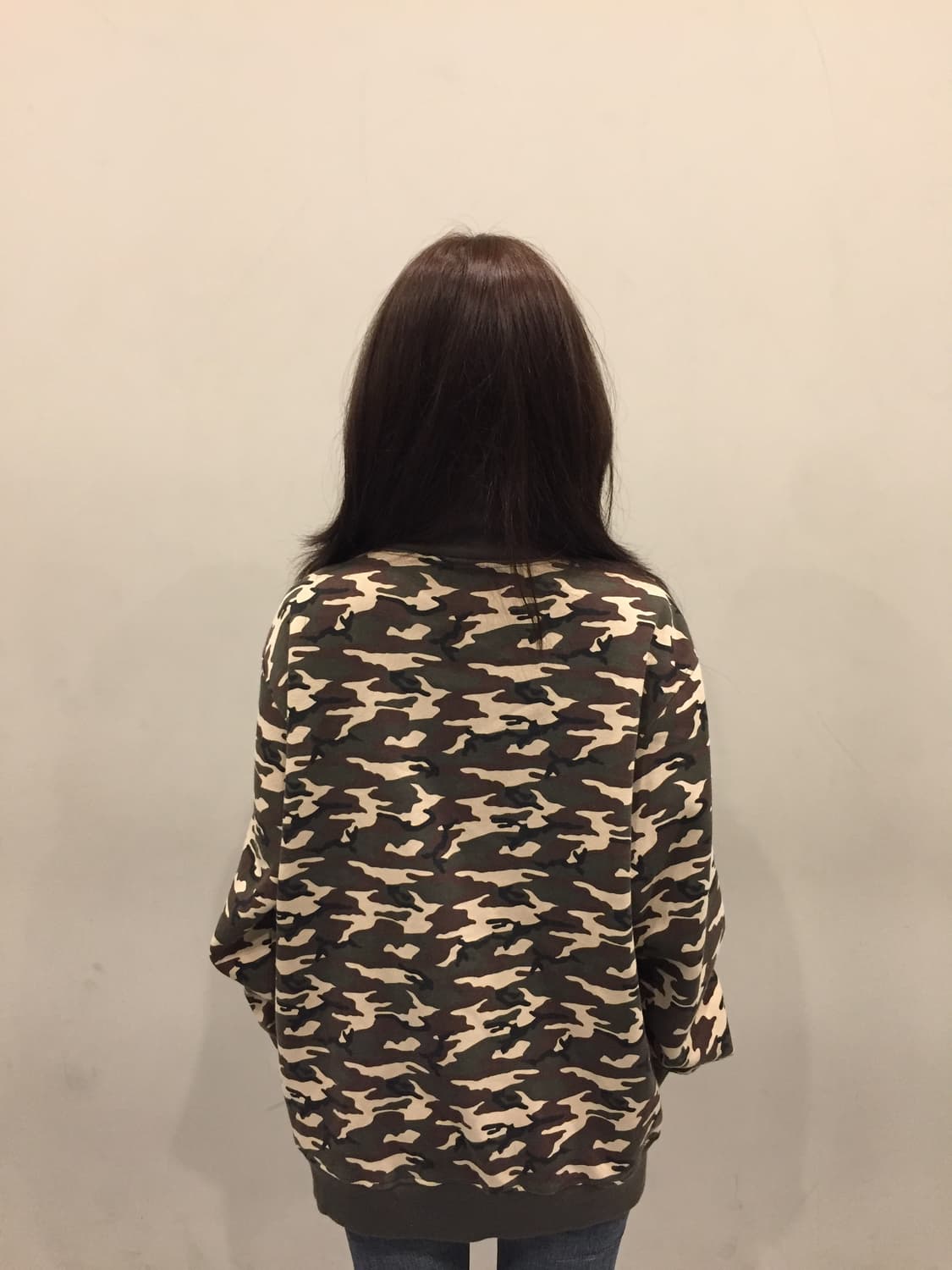 CENTER CLEASE 카모 스컬 집업 상품이미지4