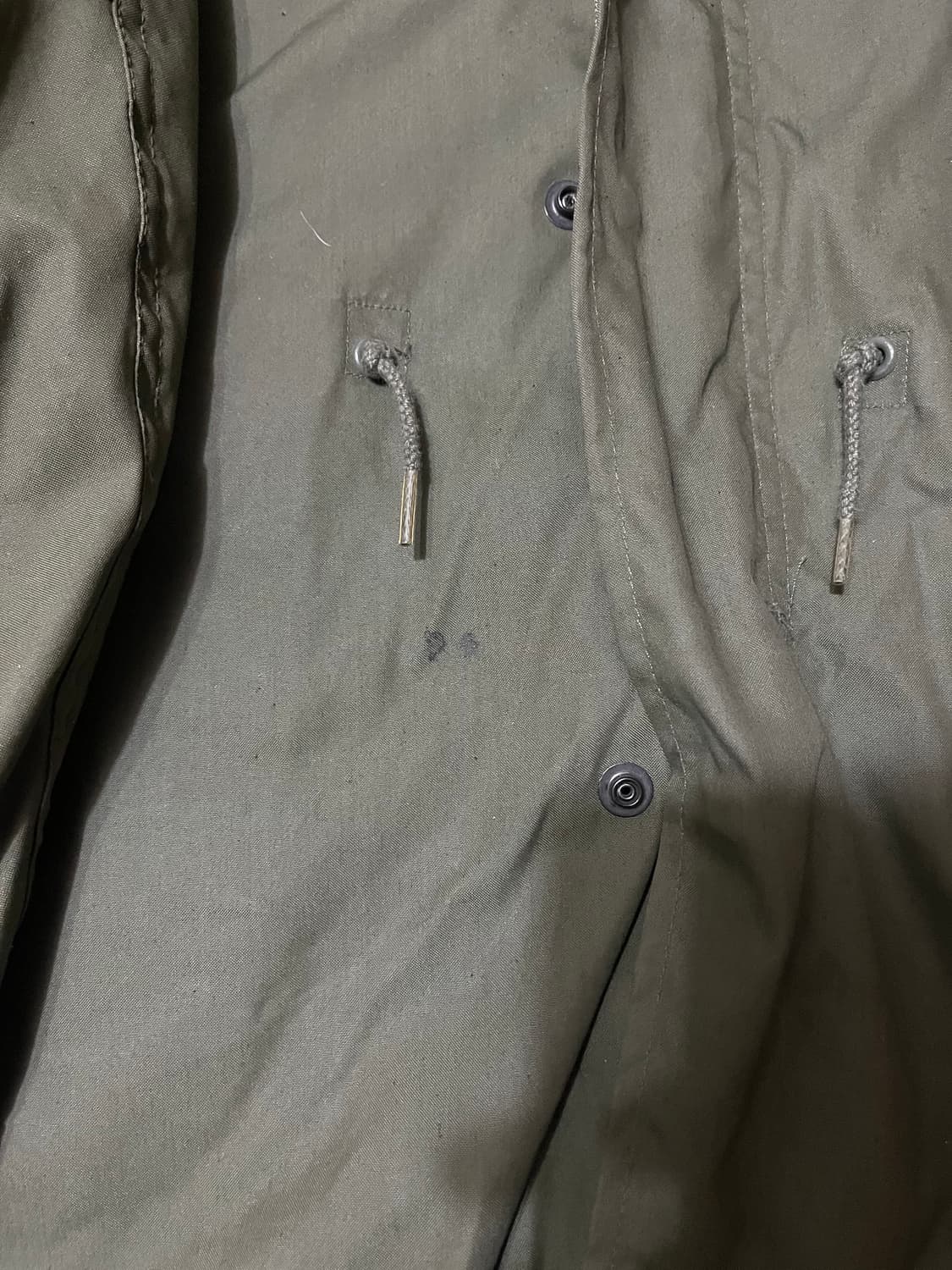 오리지널 M65피쉬테일 개파카 L사이즈 후드포함 상품이미지3