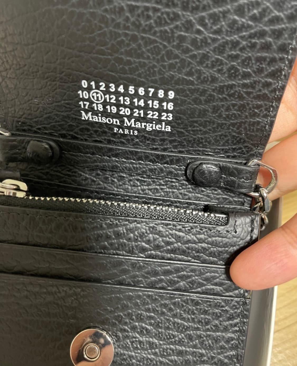 메종마르지엘라  체인 카드지갑 상품이미지2