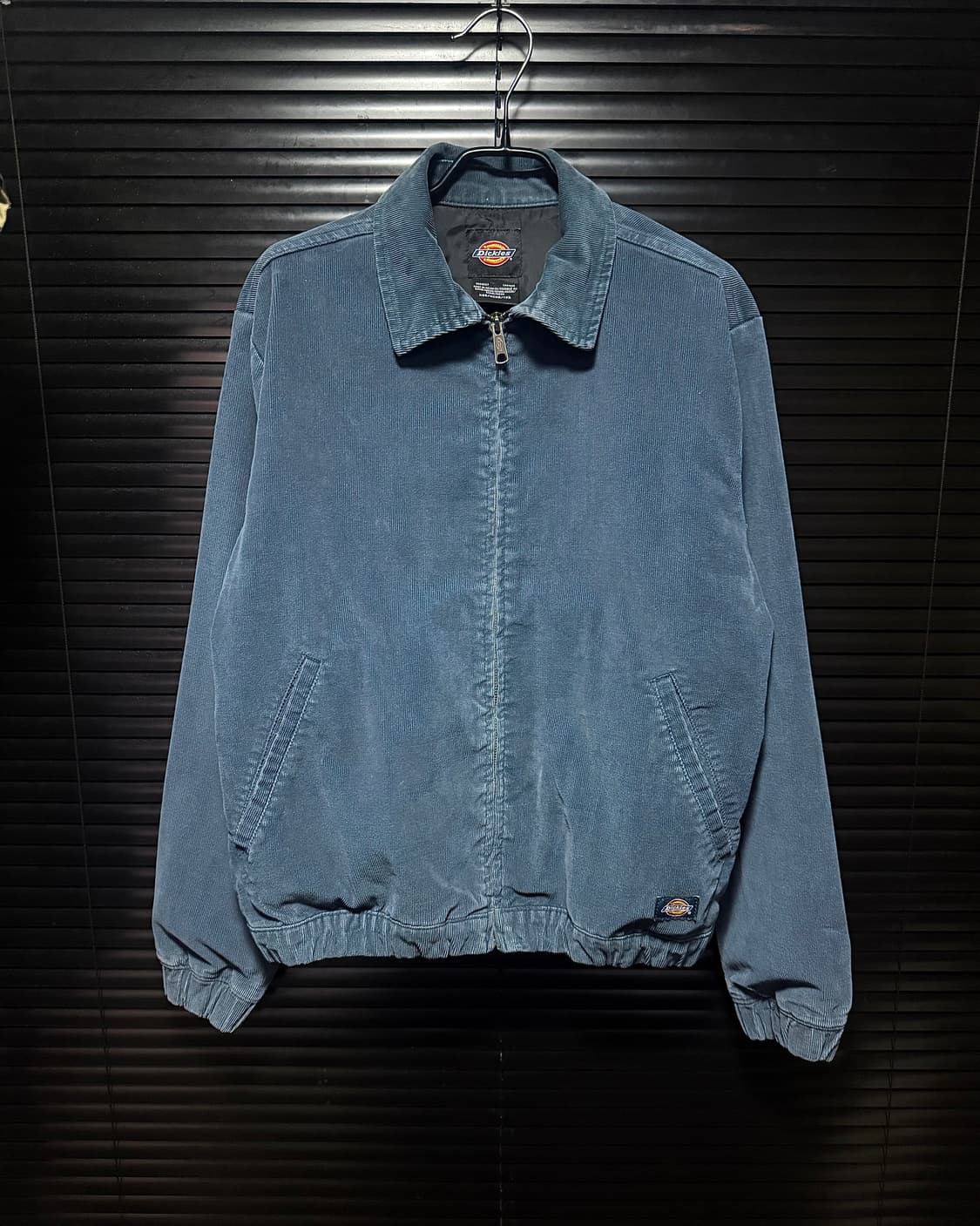 디키즈 블루 하늘 코듀로이 골덴 블루종 봄버 집업 워크 자켓 아이젠하워 상품이미지3