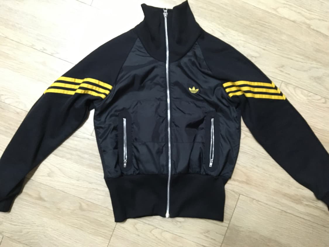 아디다스 여성 져지 블랙/옐로우 85 상품이미지2