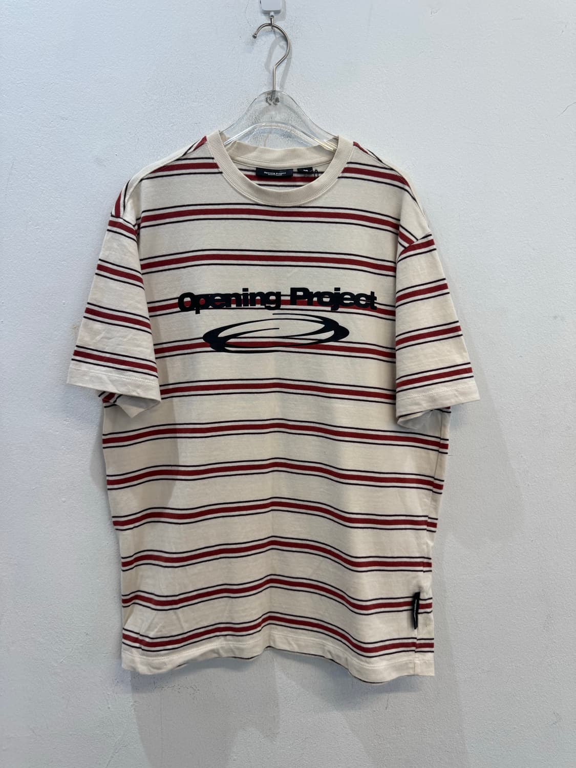 OPENING PROJECT Multi-Strip T-Shirt  상품이미지1